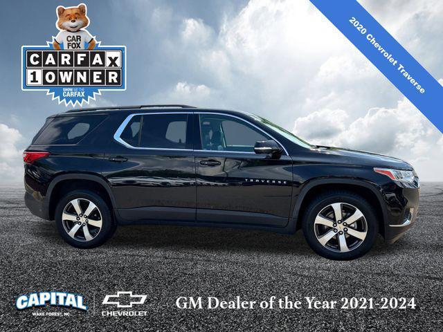 used 2020 Chevrolet Traverse car, priced at $25,200