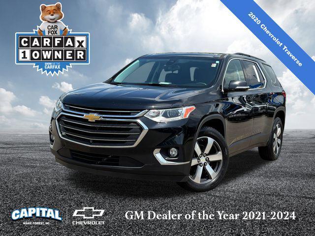 used 2020 Chevrolet Traverse car, priced at $25,200