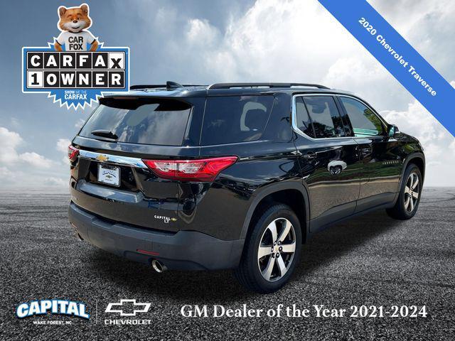used 2020 Chevrolet Traverse car, priced at $25,200