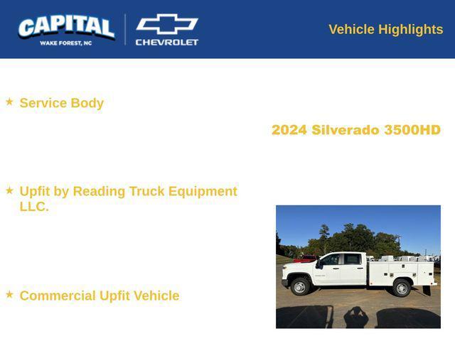 new 2024 Chevrolet Silverado 3500 car, priced at $69,696