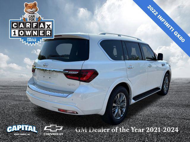 used 2022 INFINITI QX80 car, priced at $41,000