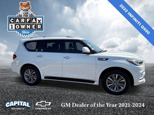 used 2022 INFINITI QX80 car, priced at $41,000