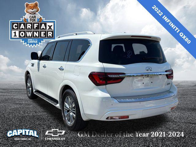 used 2022 INFINITI QX80 car, priced at $41,000