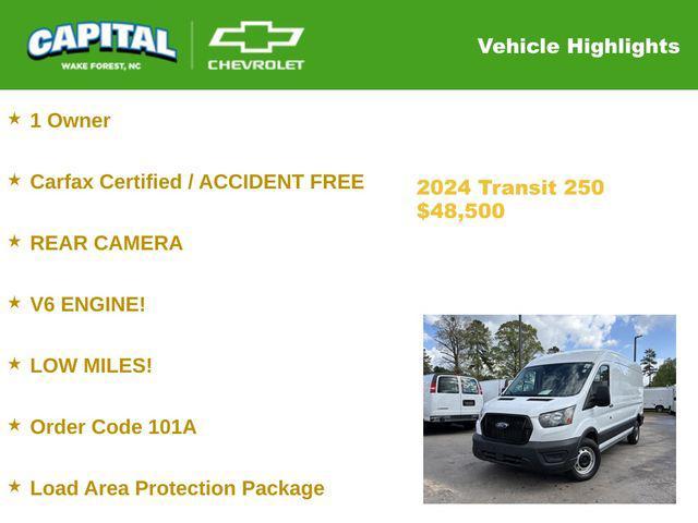 used 2024 Ford Transit-250 car, priced at $48,500