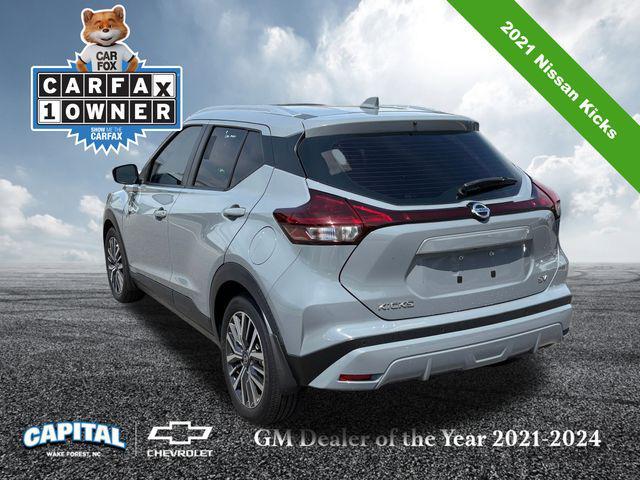 used 2021 Nissan Kicks car, priced at $17,900