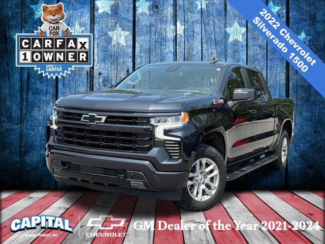 used 2022 Chevrolet Silverado 1500 car, priced at $45,700