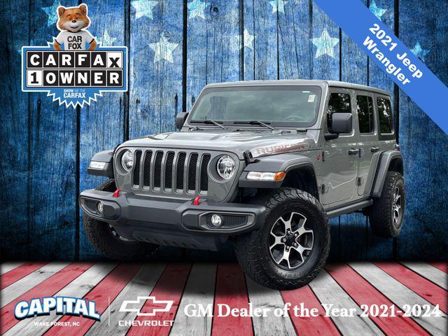 used 2021 Jeep Wrangler Unlimited car, priced at $38,200
