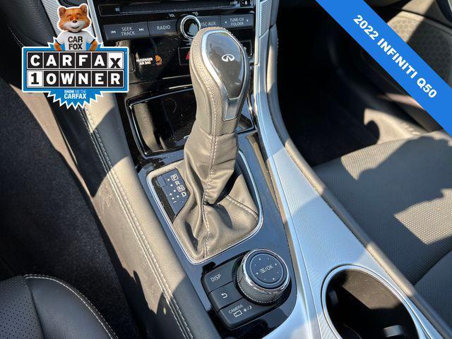 used 2022 INFINITI Q50 car, priced at $32,800