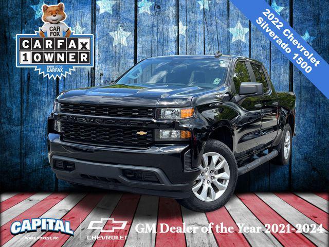 used 2022 Chevrolet Silverado 1500 car, priced at $34,100
