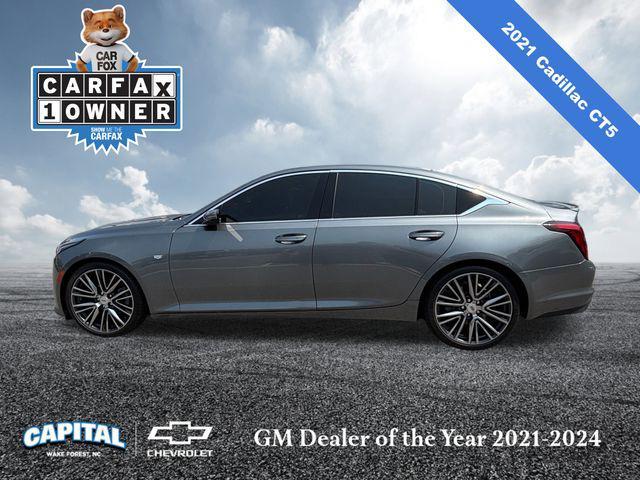 used 2021 Cadillac CT5 car, priced at $32,000