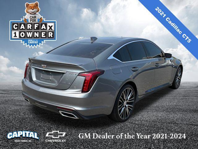 used 2021 Cadillac CT5 car, priced at $32,000