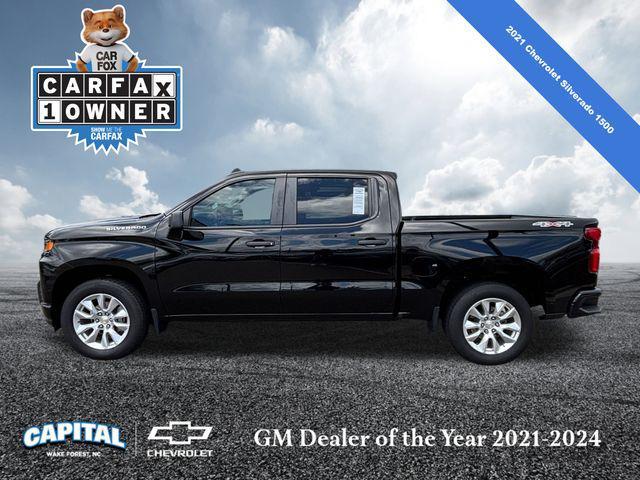 used 2021 Chevrolet Silverado 1500 car, priced at $35,000