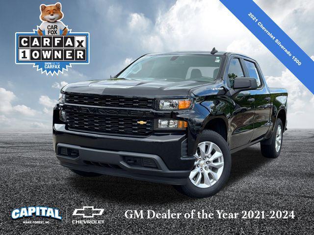 used 2021 Chevrolet Silverado 1500 car, priced at $35,000