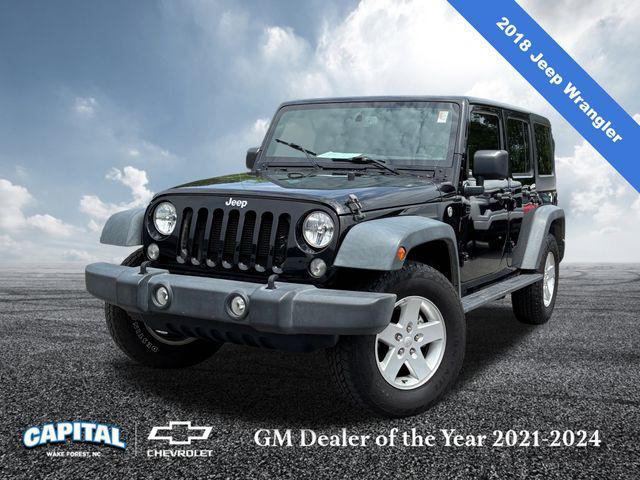 used 2018 Jeep Wrangler JK Unlimited car, priced at $24,000