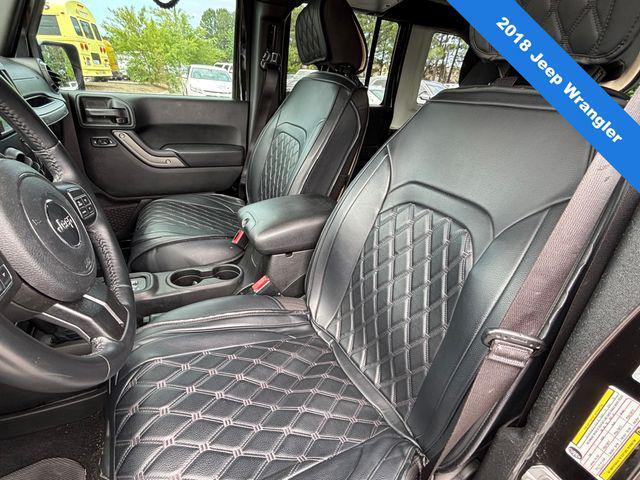 used 2018 Jeep Wrangler JK Unlimited car, priced at $24,000