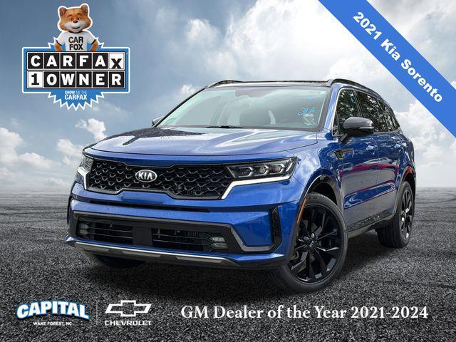 used 2021 Kia Sorento car, priced at $25,400