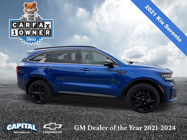 used 2021 Kia Sorento car, priced at $25,400