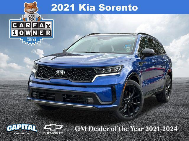 used 2021 Kia Sorento car, priced at $25,000