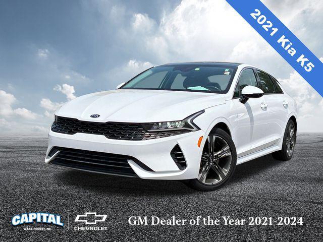 used 2021 Kia K5 car, priced at $23,000