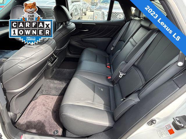 used 2023 Lexus LS 500 car, priced at $72,000