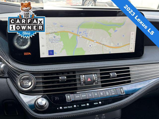 used 2023 Lexus LS 500 car, priced at $72,000