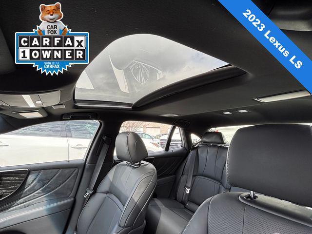 used 2023 Lexus LS 500 car, priced at $72,000
