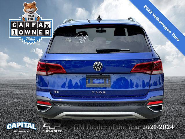 used 2022 Volkswagen Taos car, priced at $21,000