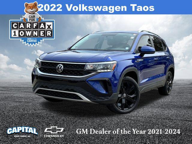 used 2022 Volkswagen Taos car, priced at $20,300