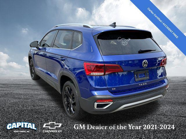 used 2022 Volkswagen Taos car, priced at $20,300