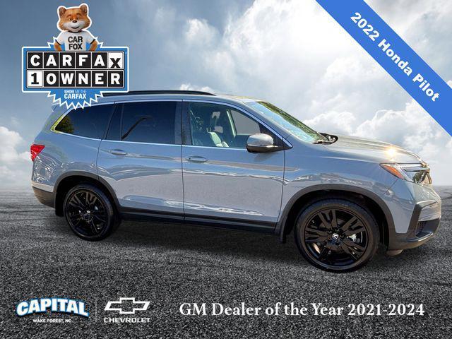 used 2022 Honda Pilot car, priced at $34,800