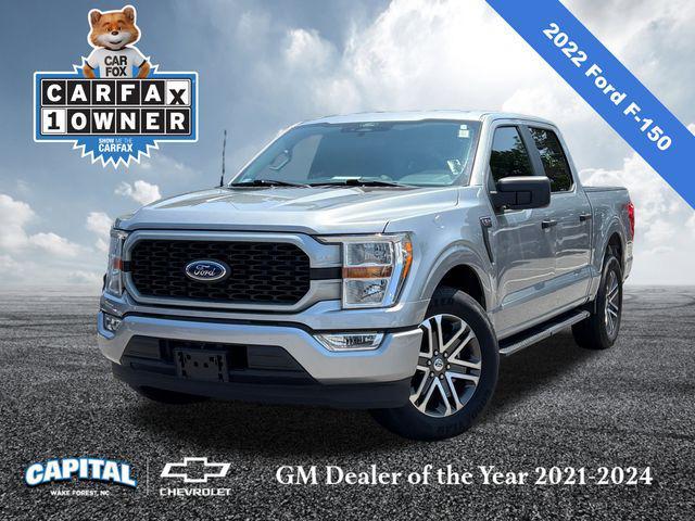 used 2022 Ford F-150 car, priced at $34,500
