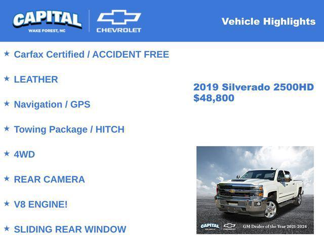 used 2019 Chevrolet Silverado 2500 car, priced at $48,800