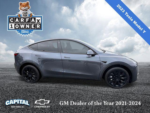 used 2023 Tesla Model Y car, priced at $34,000