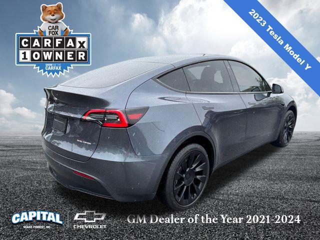 used 2023 Tesla Model Y car, priced at $34,000