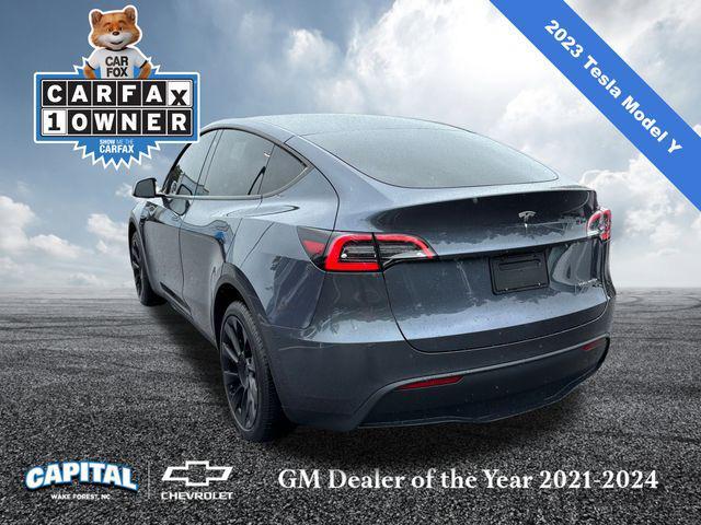 used 2023 Tesla Model Y car, priced at $34,000