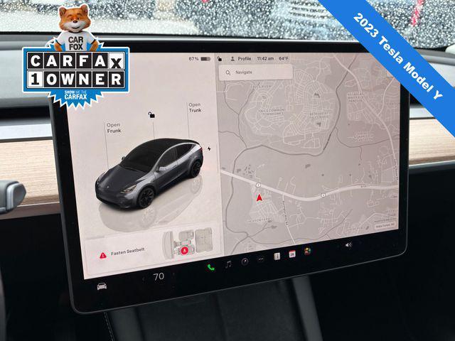 used 2023 Tesla Model Y car, priced at $34,000