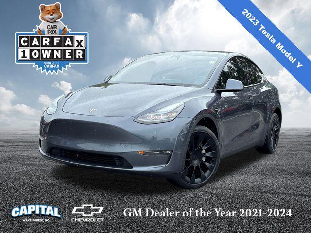 used 2023 Tesla Model Y car, priced at $34,000