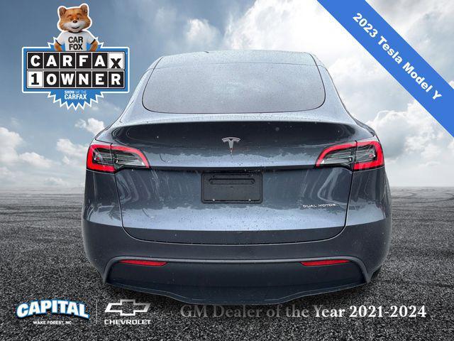 used 2023 Tesla Model Y car, priced at $34,000
