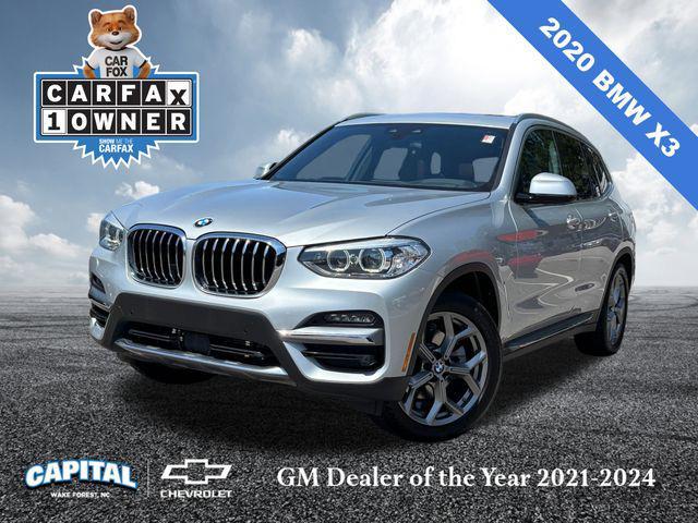 used 2020 BMW X3 car, priced at $22,500