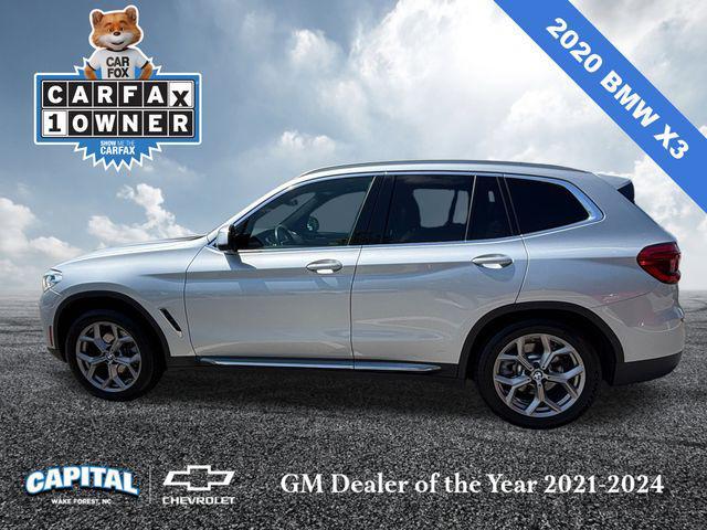 used 2020 BMW X3 car, priced at $22,500
