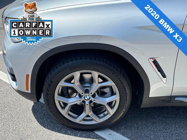 used 2020 BMW X3 car, priced at $22,500