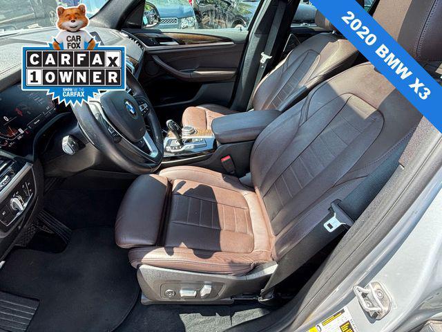 used 2020 BMW X3 car, priced at $22,500