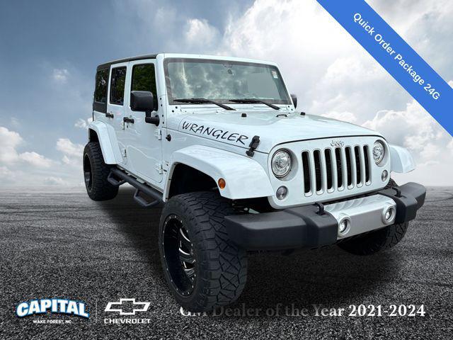 used 2017 Jeep Wrangler Unlimited car, priced at $26,000