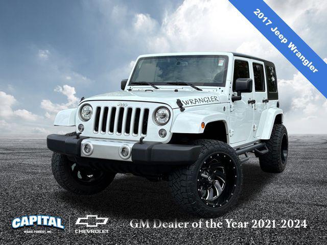 used 2017 Jeep Wrangler Unlimited car, priced at $26,500