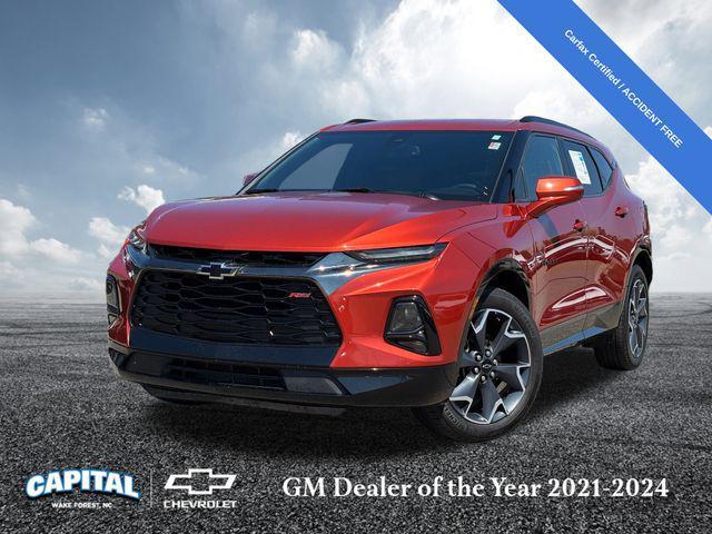 used 2021 Chevrolet Blazer car, priced at $22,200