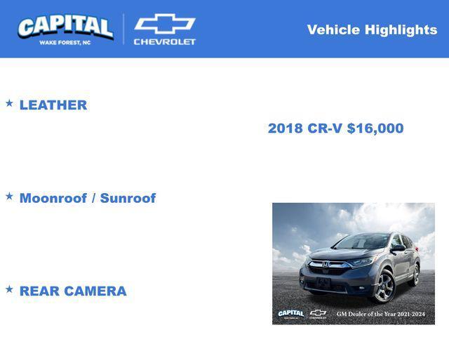 used 2018 Honda CR-V car, priced at $16,000