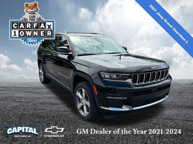 used 2021 Jeep Grand Cherokee L car, priced at $31,800