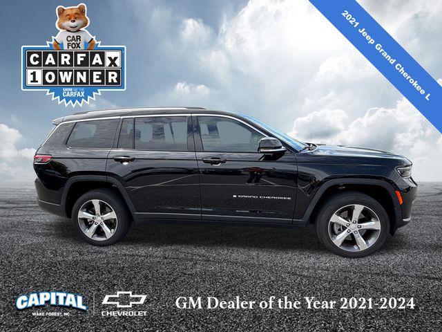 used 2021 Jeep Grand Cherokee L car, priced at $31,800