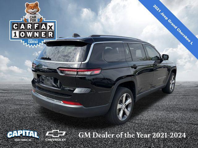used 2021 Jeep Grand Cherokee L car, priced at $31,800