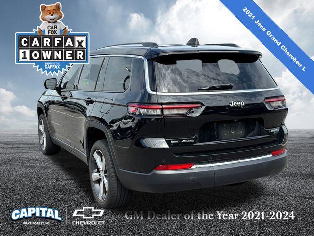 used 2021 Jeep Grand Cherokee L car, priced at $31,800